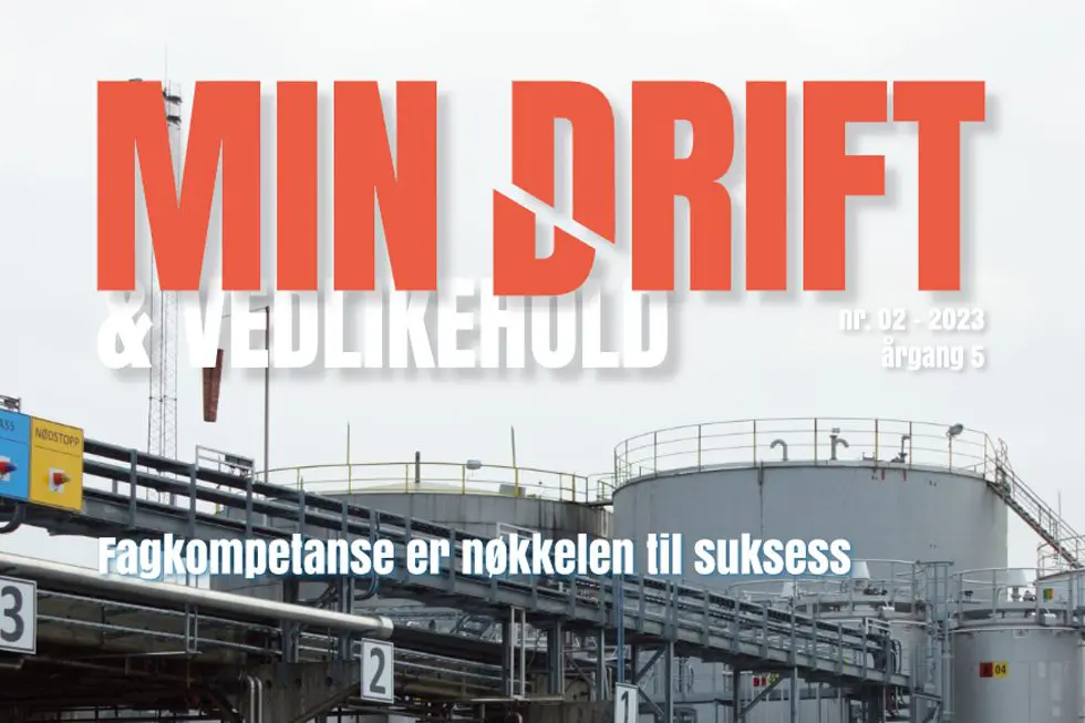 Nytt nummer av Min Drift & Vedlikehold – april 2023